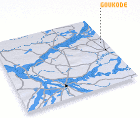 3d view of Goukodé