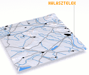 3d view of Halásztelek