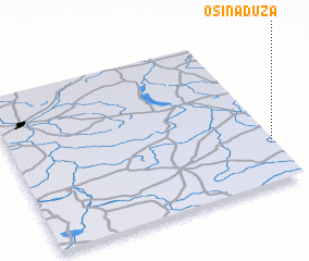 3d view of Osina Duża