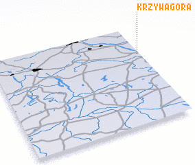 3d view of Krzywa Góra