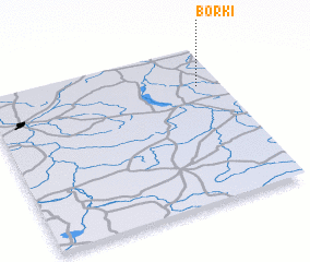 3d view of Borki