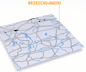 3d view of Brześć Kujawski