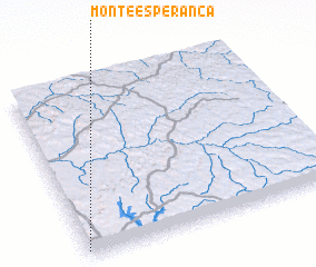 3d view of Monte Esperança