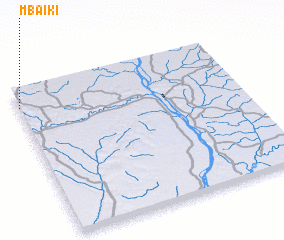 3d view of Mbaïki