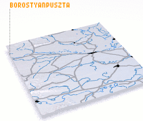 3d view of Borostyánpuszta