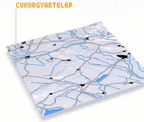 3d view of Cukorgyártelep