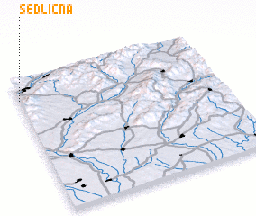 3d view of Sedličná