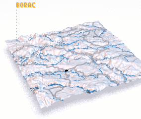 3d view of Borač