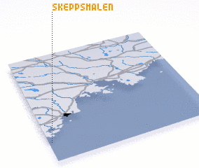 3d view of Skeppsmalen