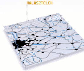 3d view of Halásztelek