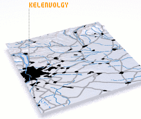 3d view of Kelenvölgy