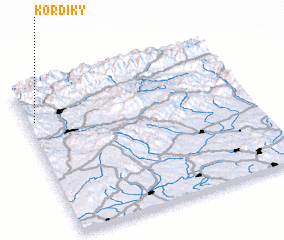 3d view of Kordíky