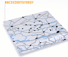 3d view of Bácsszentgyörgy