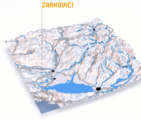 3d view of Zankovići