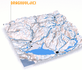 3d view of Dragovoljići