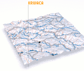 3d view of Krivača