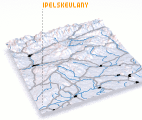 3d view of Ipeľské Úľany