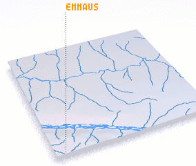 3d view of Emmaüs