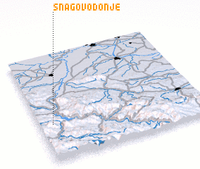 3d view of Snagovo Donje