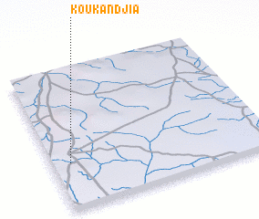 3d view of Koukandjia