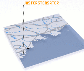 3d view of Västerstensäter