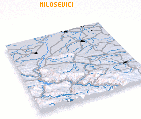 3d view of Miloševići