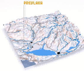3d view of Prevlaka