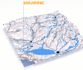 3d view of Donji Pipac
