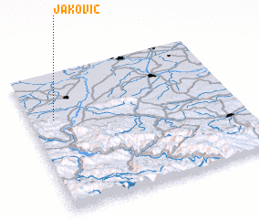 3d view of Jaković