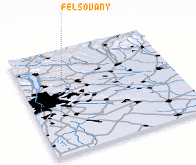 3d view of Felsővány