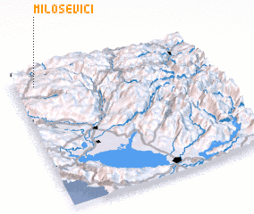 3d view of Miloševići