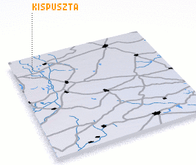 3d view of Kispuszta