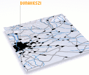 3d view of Dunakeszi