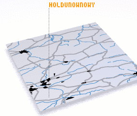 3d view of Hołdunów Nowy