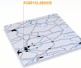 3d view of Psary Głębokie