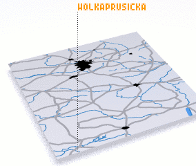 3d view of Wólka Prusicka