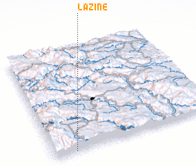 3d view of (( Lažine ))