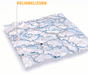 3d view of Velika Klisura