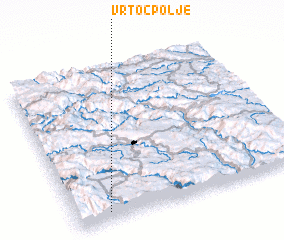 3d view of Vrtoč Polje