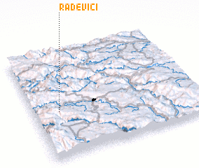 3d view of Rađevići