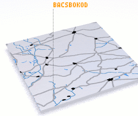 3d view of Bácsbokod