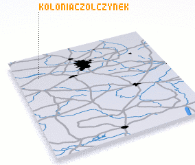 3d view of Kolonia Czołczynek