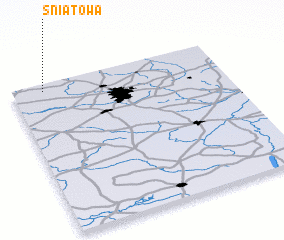 3d view of Śniatowa