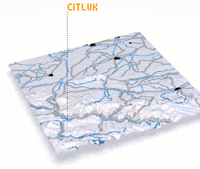 3d view of (( Čitluk ))