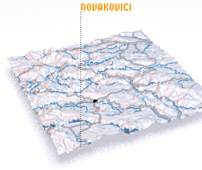 3d view of Novakovići