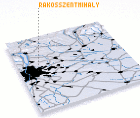 3d view of Rákosszentmihály