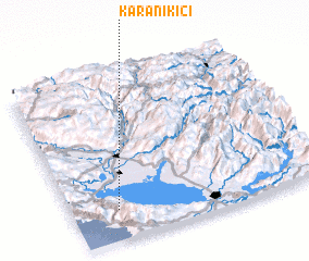 3d view of Karanikići