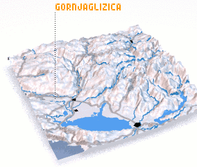 3d view of (( Gornja Glizica ))