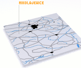 3d view of Mikołajewice