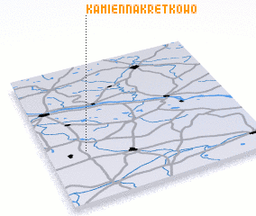 3d view of Kamienna Kretkowo